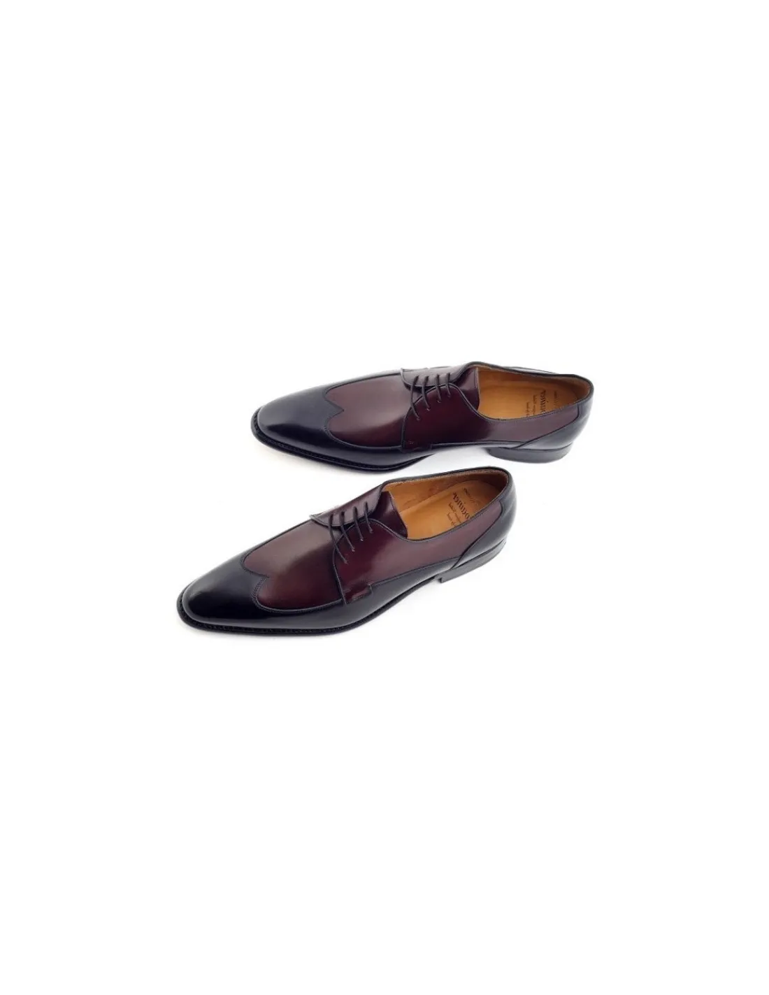 cordwainer_polbuty_derby__3.webp Męskie Cordwainer polbuty derby o klasycznej linii z naturalnych skor czarnej i bordowej