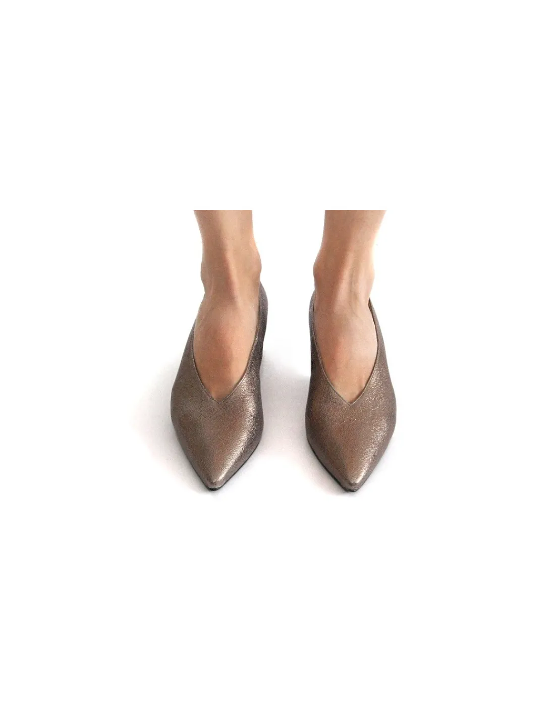 hogl__czolenka_skora_meta_3.webp Damskie HOGL czolenka, skora metaliczna strukturalna w kolorze mosiadzu