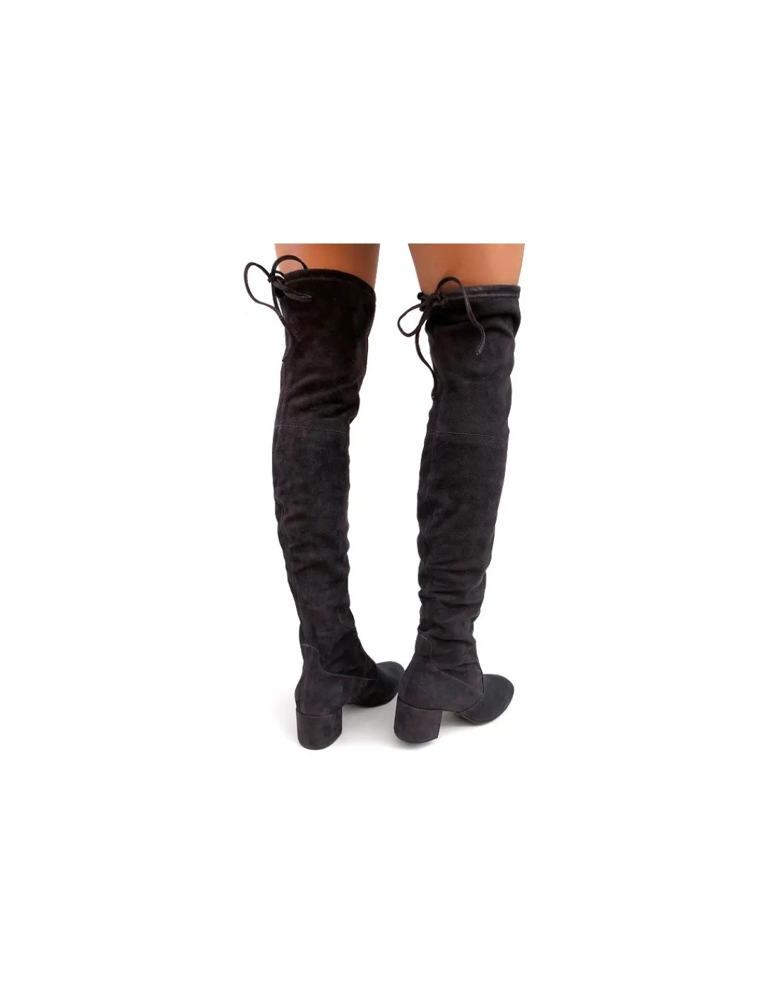 hogl__kozaki_muszkieterki_5.webp Damskie HOGL kozaki muszkieterki czyli wysokie cholewki kozakow z naturalnej skory zamszowej grafit i komfortowe obcasy