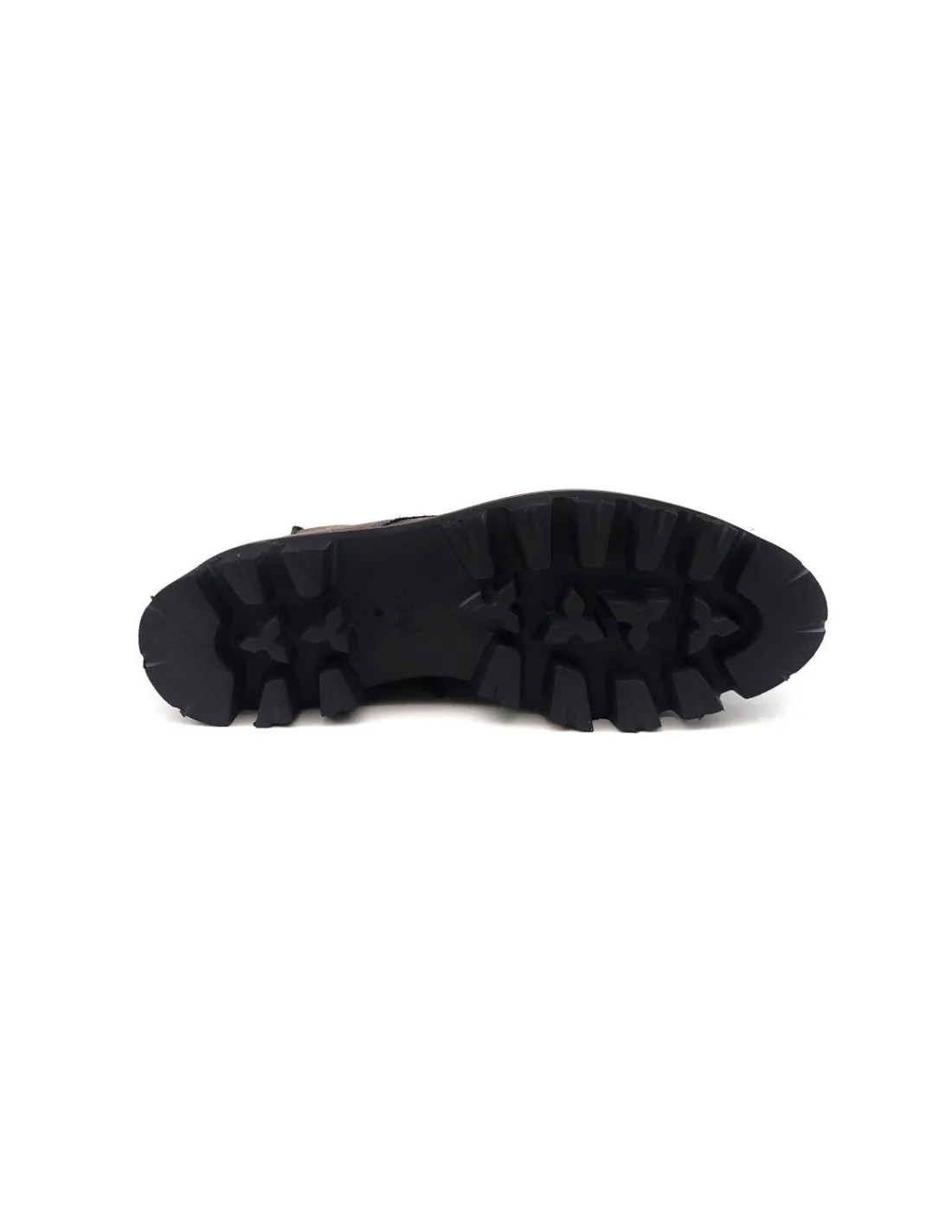 hogl__trzewiki_botki_sznu_5.webp Damskie HOGL trzewiki, botki sznurowane z naturalnej skory metalicznej, z zamkiem, na lekkich zelowkach vibram