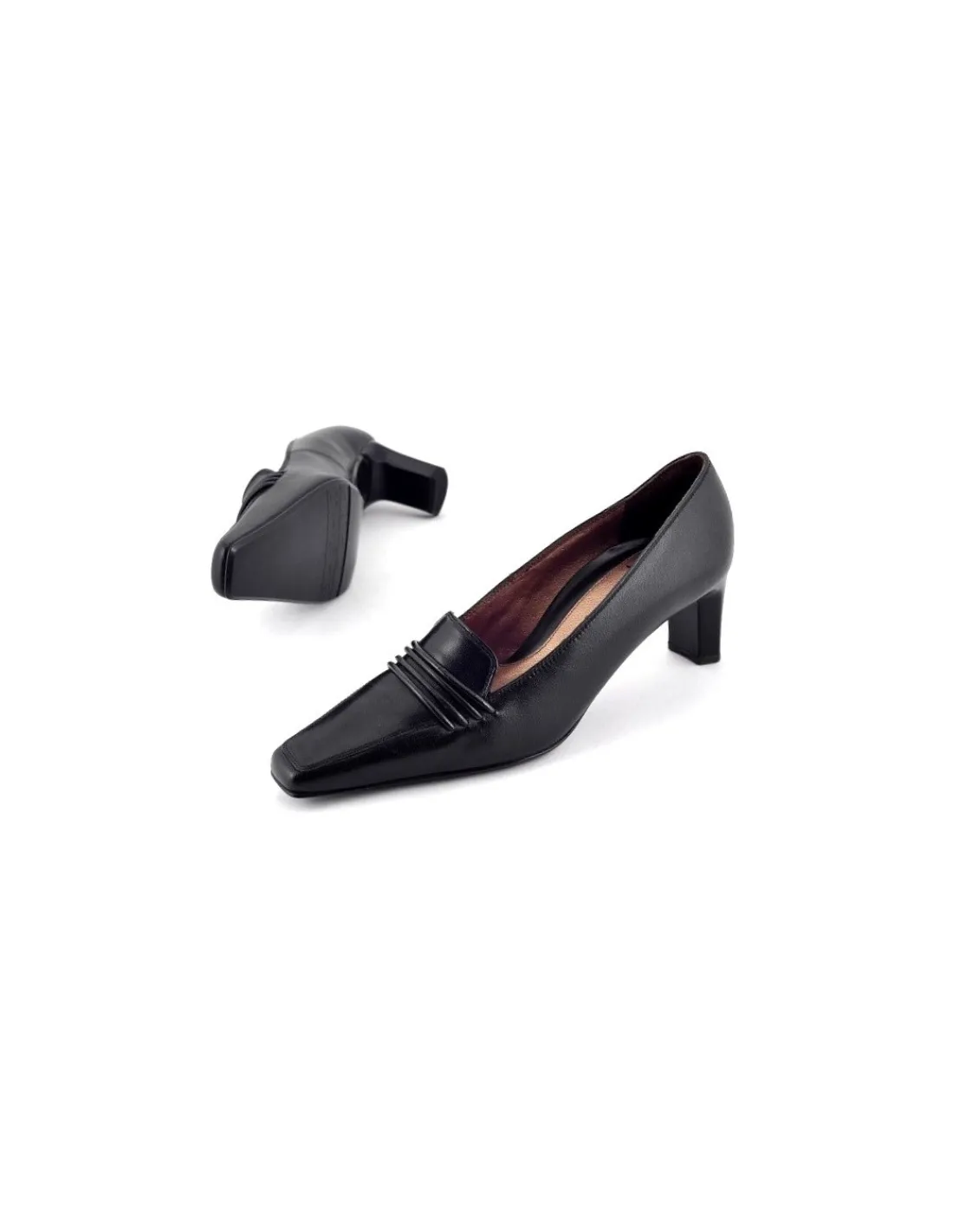 hogl_czolenka_loaufers_z__3.webp Damskie HOGL czolenka, loaufers z czarnej naturalnej skory i stabilne obcasy, piekna klasyka