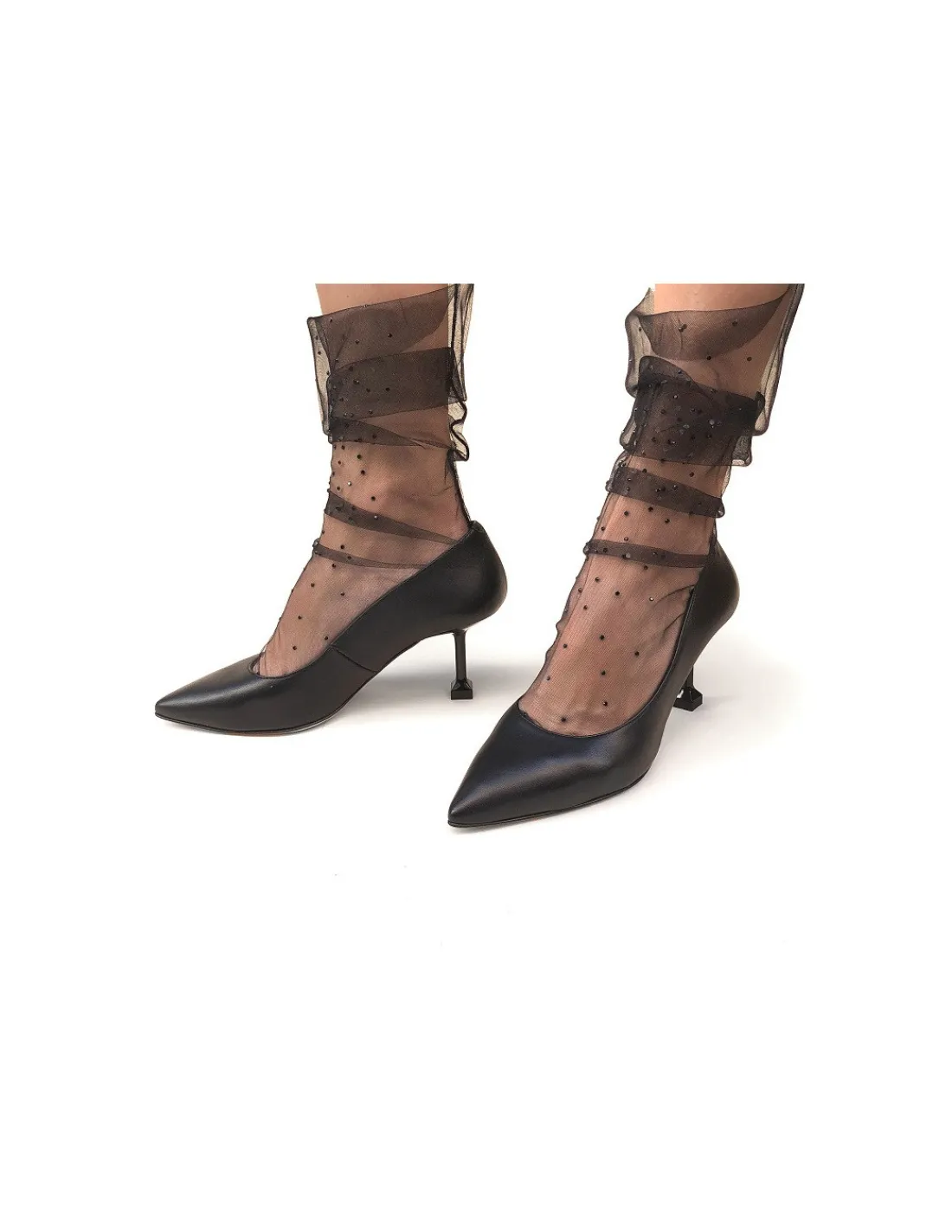 marisa_rey_czolenka_minim_5.webp Damskie Marisa Rey czolenka minimalistyczne, czarna skora licowa i unikatowe obcasy