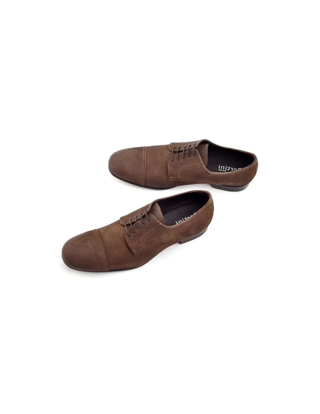 pertini__polbuty_derby_na_2.webp Męskie Pertini polbuty derby naturalny zamsz strukturalny brazowy, city casual