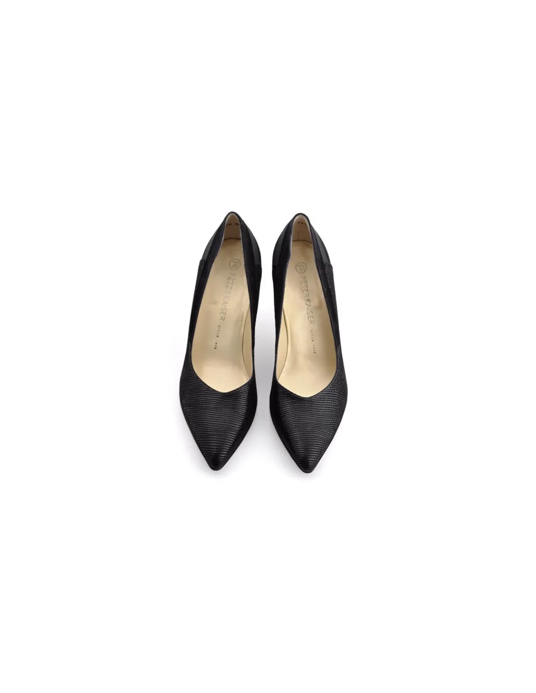 peter_kaiser_czolenka_oka_2.webp Damskie Peter Kaiser czolenka okazjonalne, czarna skora i skorzane zelowki, klasyka