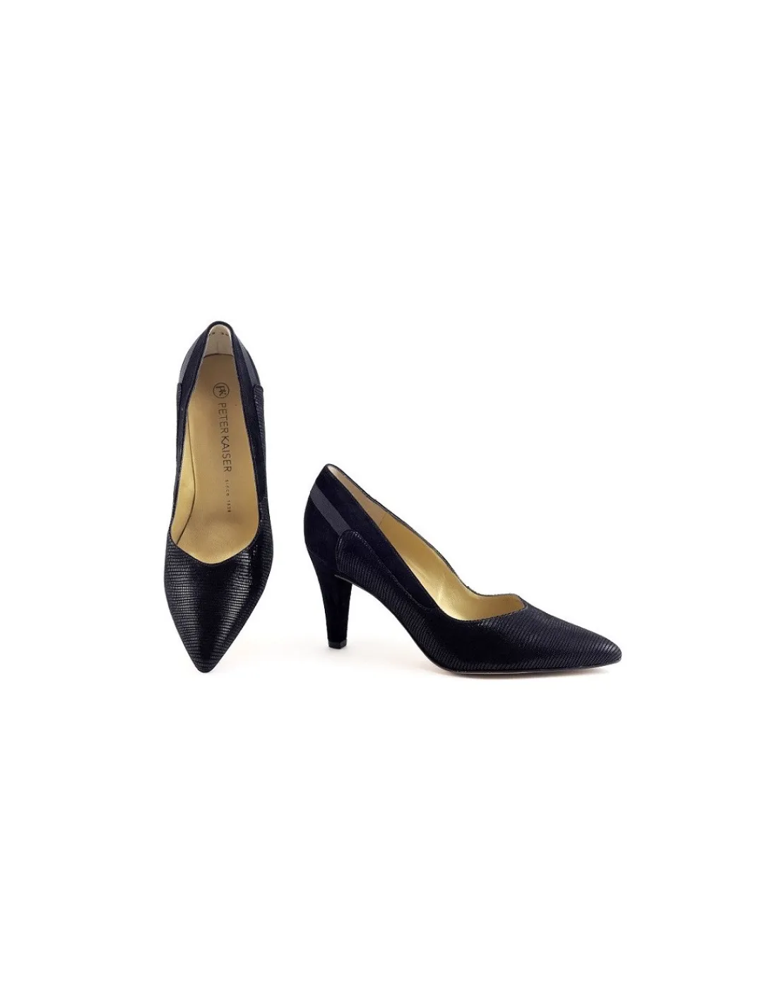 peter_kaiser_czolenka_oka_3.webp Damskie Peter Kaiser czolenka okazjonalne, czarna skora i skorzane zelowki, klasyka