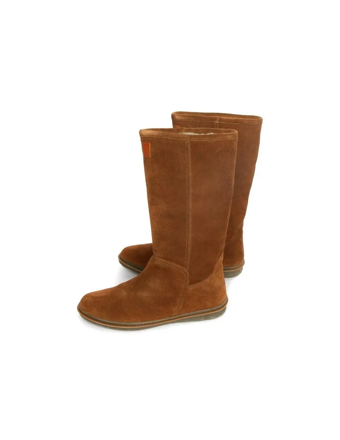 Damskie Romika botki, kozaki bardzo cieple z naturalnej skory zamszowej i kozucha, usztywniane piety