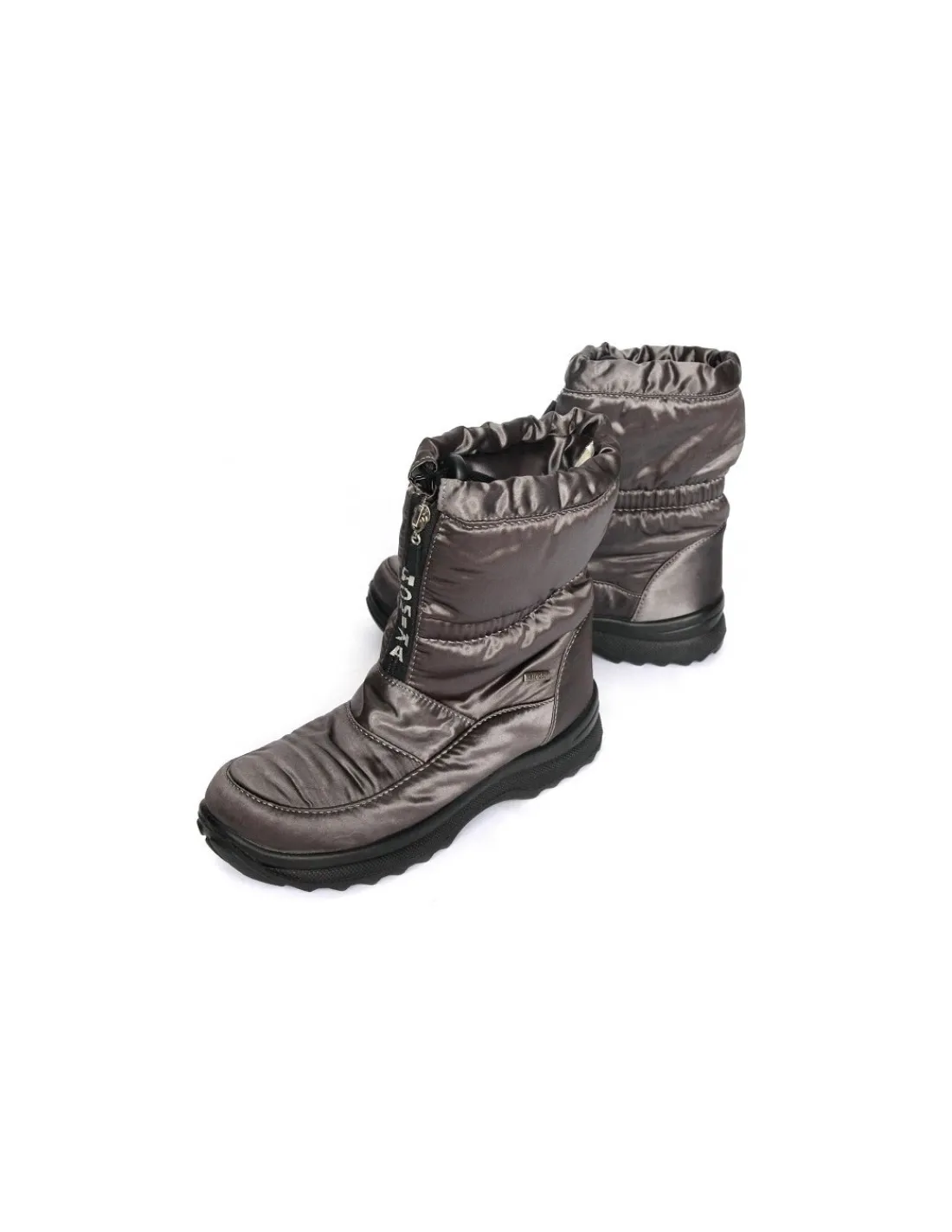 romika_botki_z_membrana_w_3.webp Damskie Romika botki z membrana "water proof" grafitowe metaliczne ocieplone